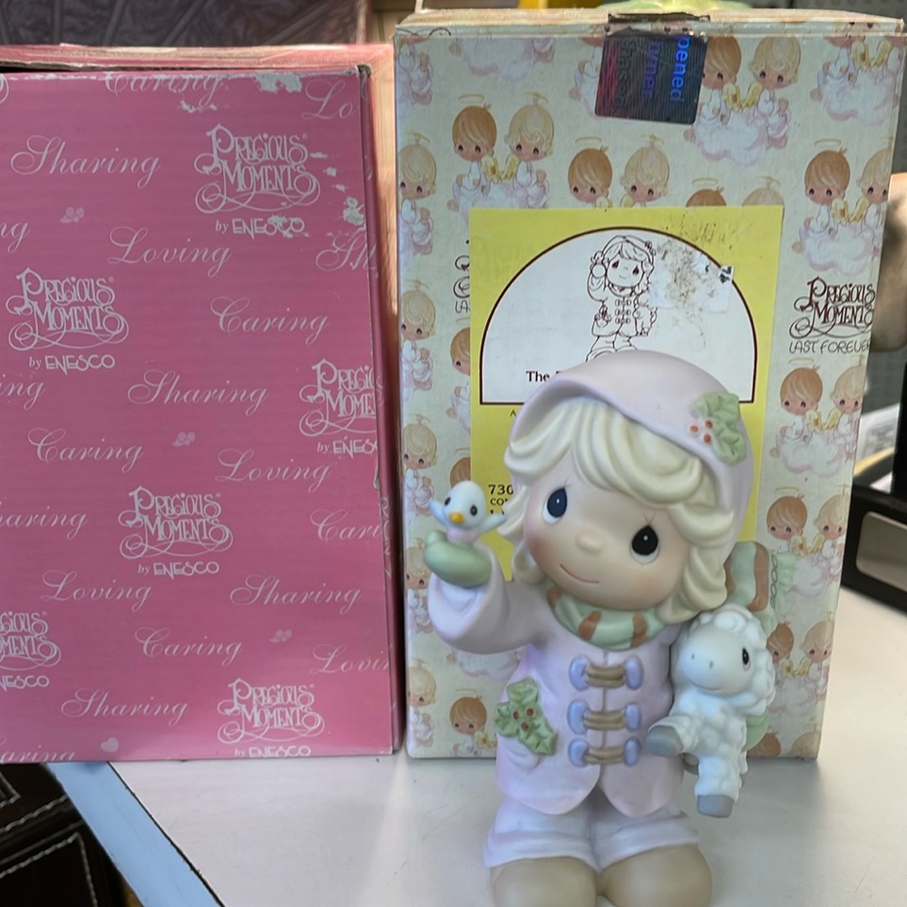 Precious Moments “The Future Is in Our Hands” Figurine